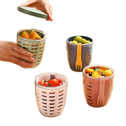 Juicy Fresh Drip-Proof Snack Cups